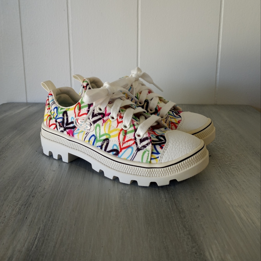 Skechers X JGoldcrown Los Angeles Sneakers Shoes Girls Size 11.5